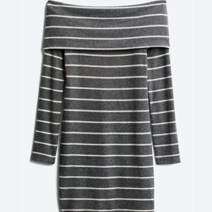 Off The Shoulder Hacci Dress